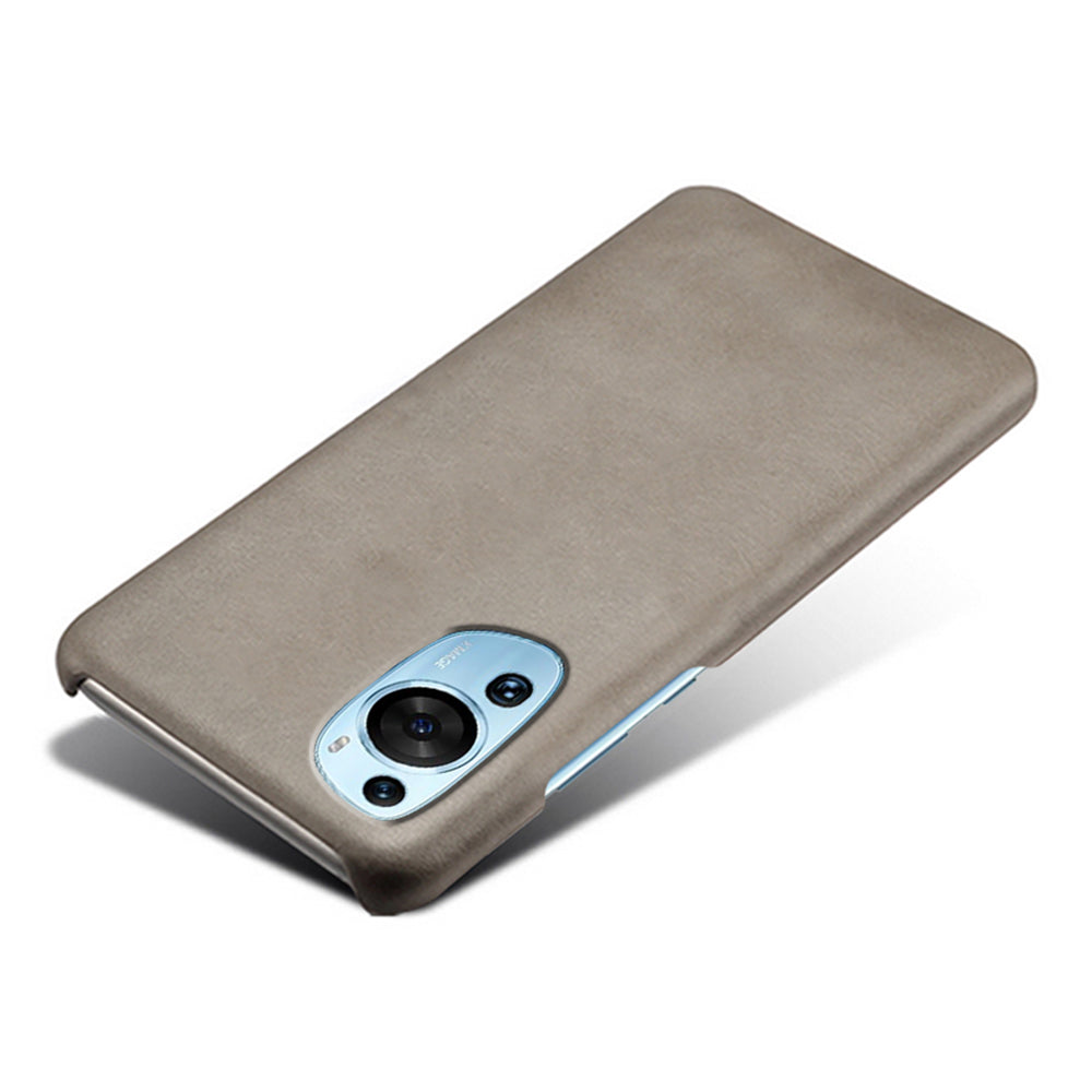 For Huawei P60 Art Slim Calf Texture Phone Case PU Leather + PC Shockproof Cover
