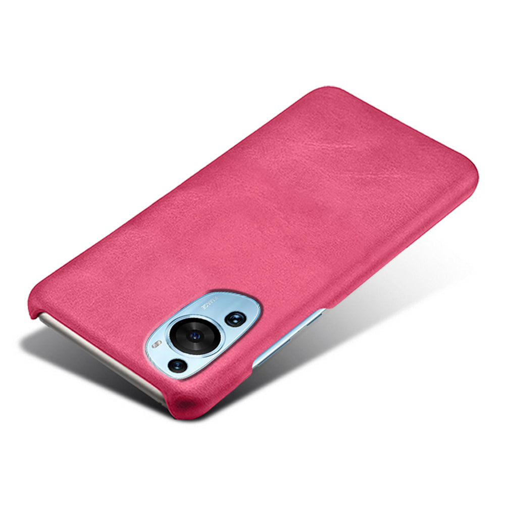 For Huawei P60 Art Slim Calf Texture Phone Case PU Leather + PC Shockproof Cover