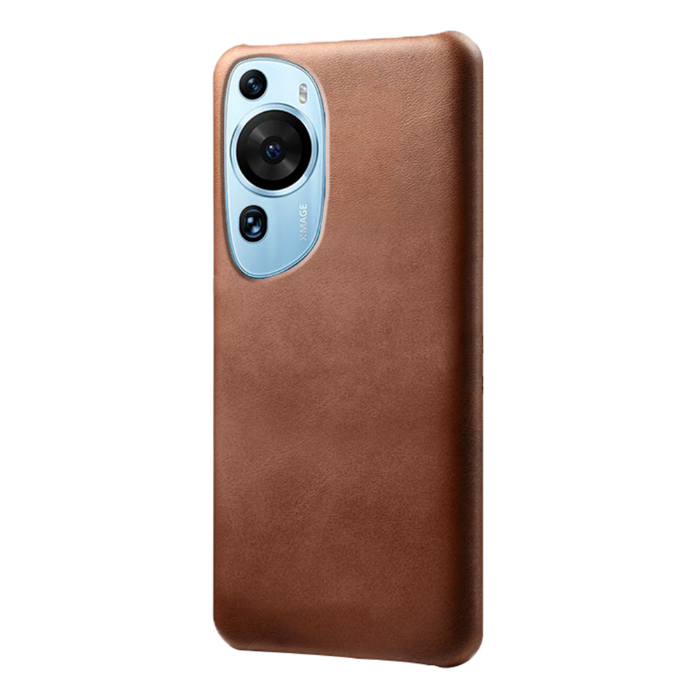 For Huawei P60 Art Slim Calf Texture Phone Case PU Leather + PC Shockproof Cover