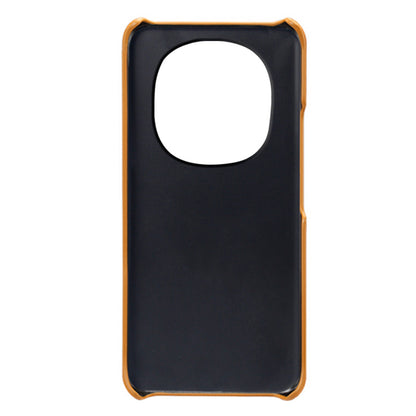 For Honor Magic5 Ultimate 5G PU Leather Coated PC Cover Calf Texture Slim Fit Phone Case