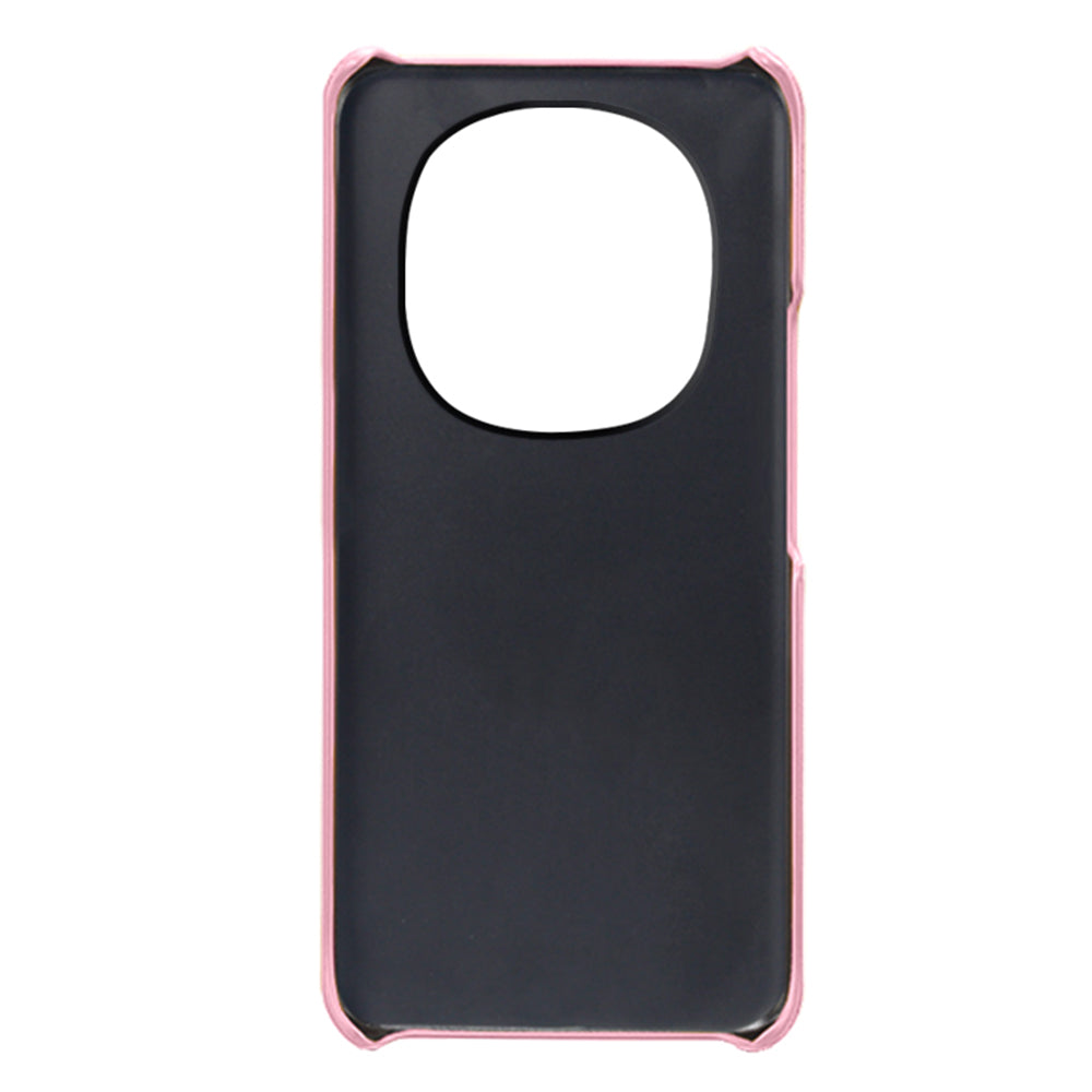 For Honor Magic5 Ultimate 5G PU Leather Coated PC Cover Calf Texture Slim Fit Phone Case