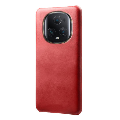 For Honor Magic5 Ultimate 5G PU Leather Coated PC Cover Calf Texture Slim Fit Phone Case