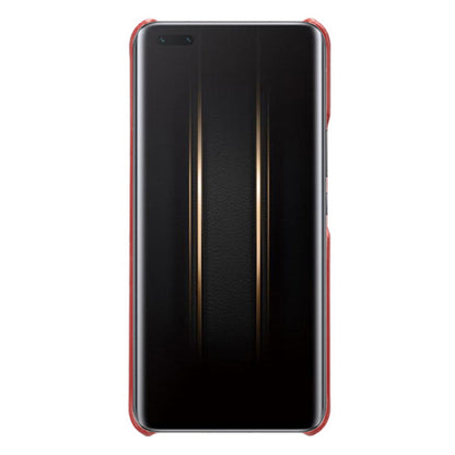 For Honor Magic5 Ultimate 5G PU Leather Coated PC Cover Calf Texture Slim Fit Phone Case