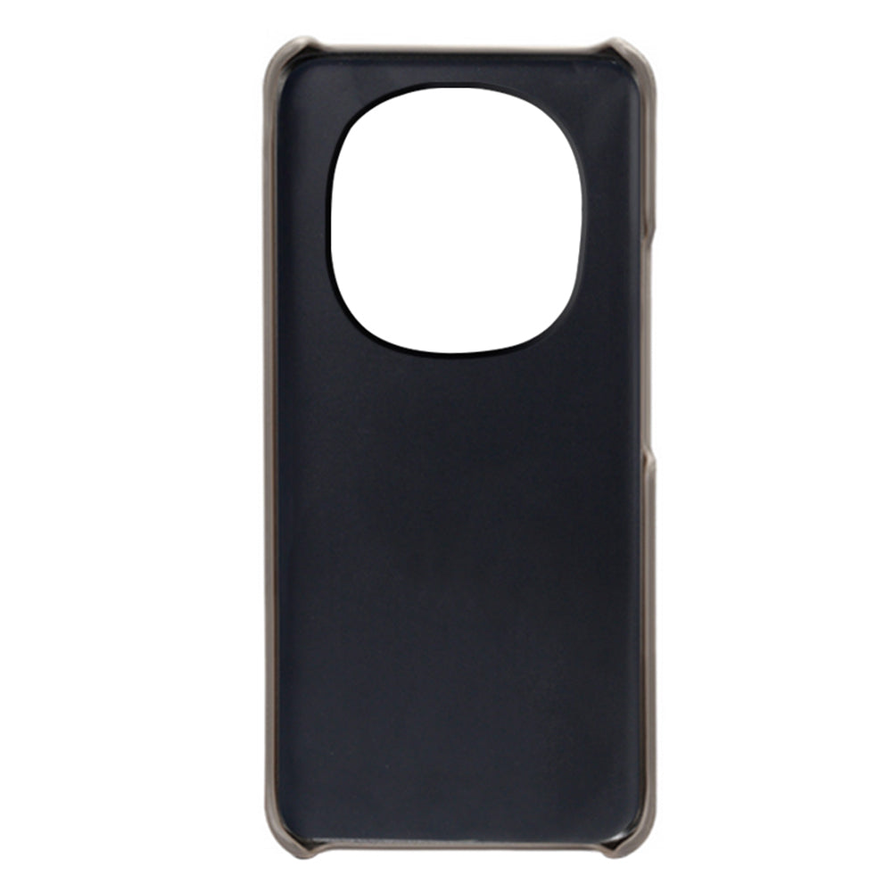 For Honor Magic5 Ultimate 5G PU Leather Coated PC Cover Calf Texture Slim Fit Phone Case