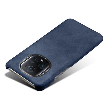 For Honor Magic5 Ultimate 5G PU Leather Coated PC Cover Calf Texture Slim Fit Phone Case