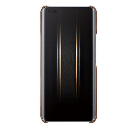 For Honor Magic5 Ultimate 5G PU Leather Coated PC Cover Calf Texture Slim Fit Phone Case