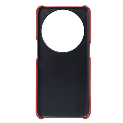 Phone Case for Oppo Find X6 Pro Back Shell, Dual Card Slots PU Leather Coated PC Cover