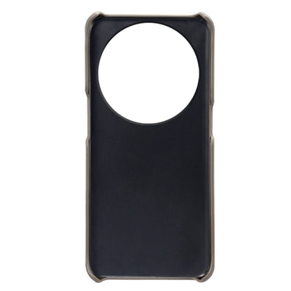 Phone Case for Oppo Find X6 Pro Back Shell, Dual Card Slots PU Leather Coated PC Cover
