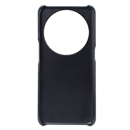 Phone Case for Oppo Find X6 Pro Back Shell, Dual Card Slots PU Leather Coated PC Cover