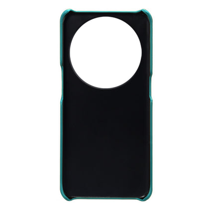 Phone Case for Oppo Find X6 Pro Back Shell, Dual Card Slots PU Leather Coated PC Cover