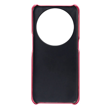 Phone Case for Oppo Find X6 Pro Back Shell, Dual Card Slots PU Leather Coated PC Cover