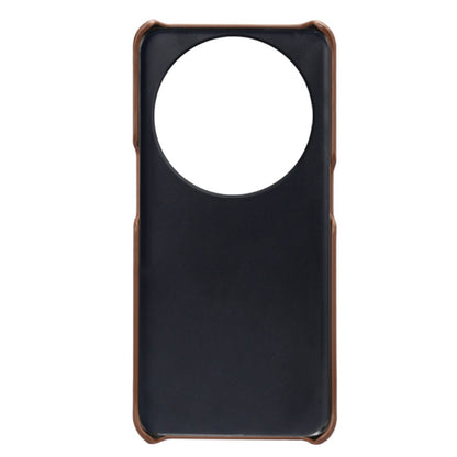 Phone Case for Oppo Find X6 Pro Back Shell, Dual Card Slots PU Leather Coated PC Cover
