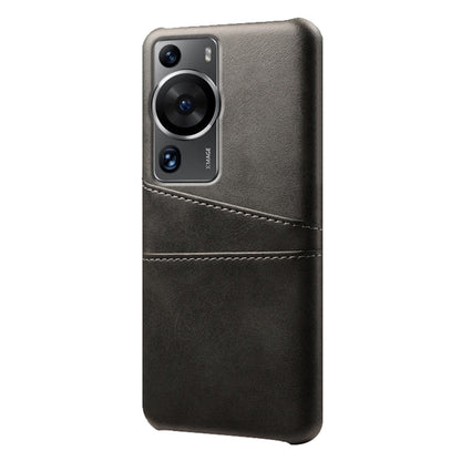 For Huawei P60 / P60 Pro Phone Case Dual Card Slots Shockproof PU Leather+PC Cover