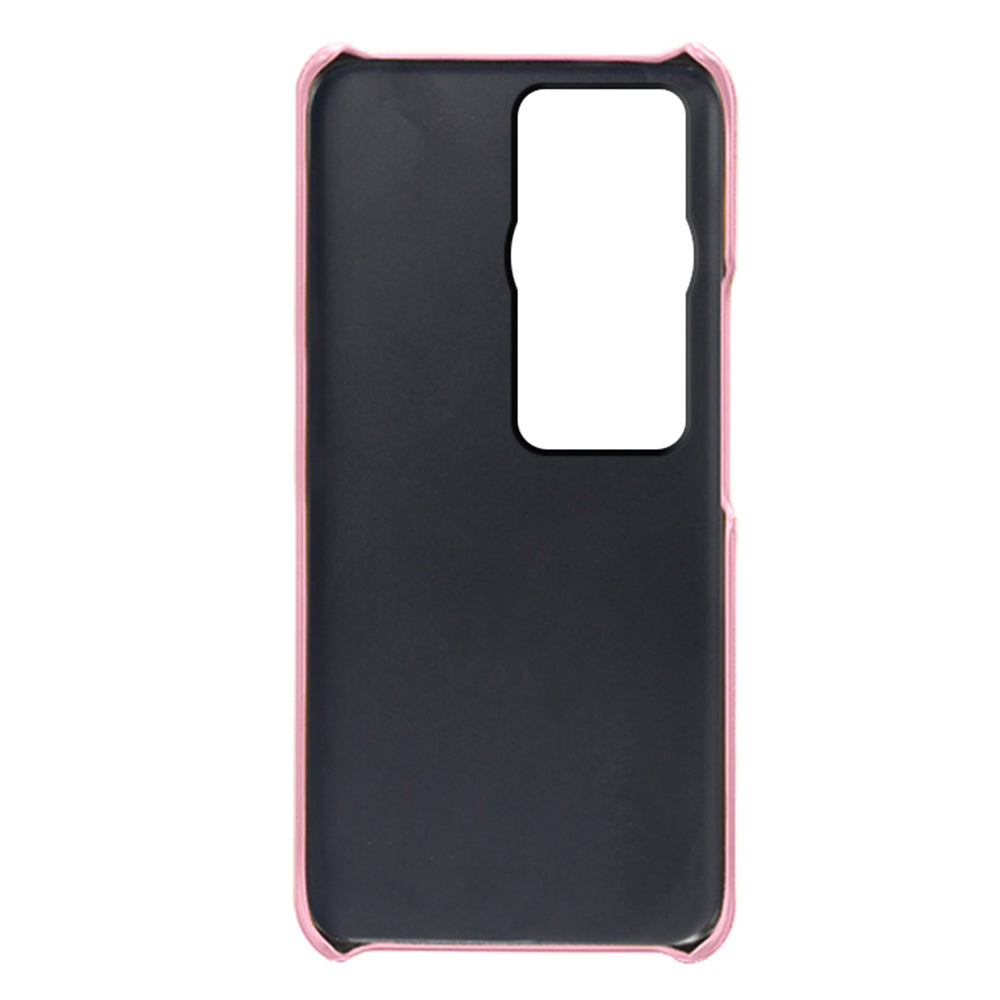 For Huawei P60 / P60 Pro Phone Case Dual Card Slots Shockproof PU Leather+PC Cover