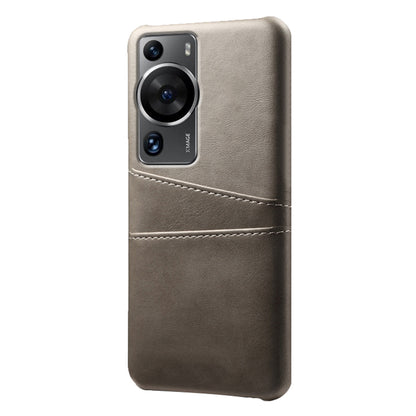 For Huawei P60 / P60 Pro Phone Case Dual Card Slots Shockproof PU Leather+PC Cover