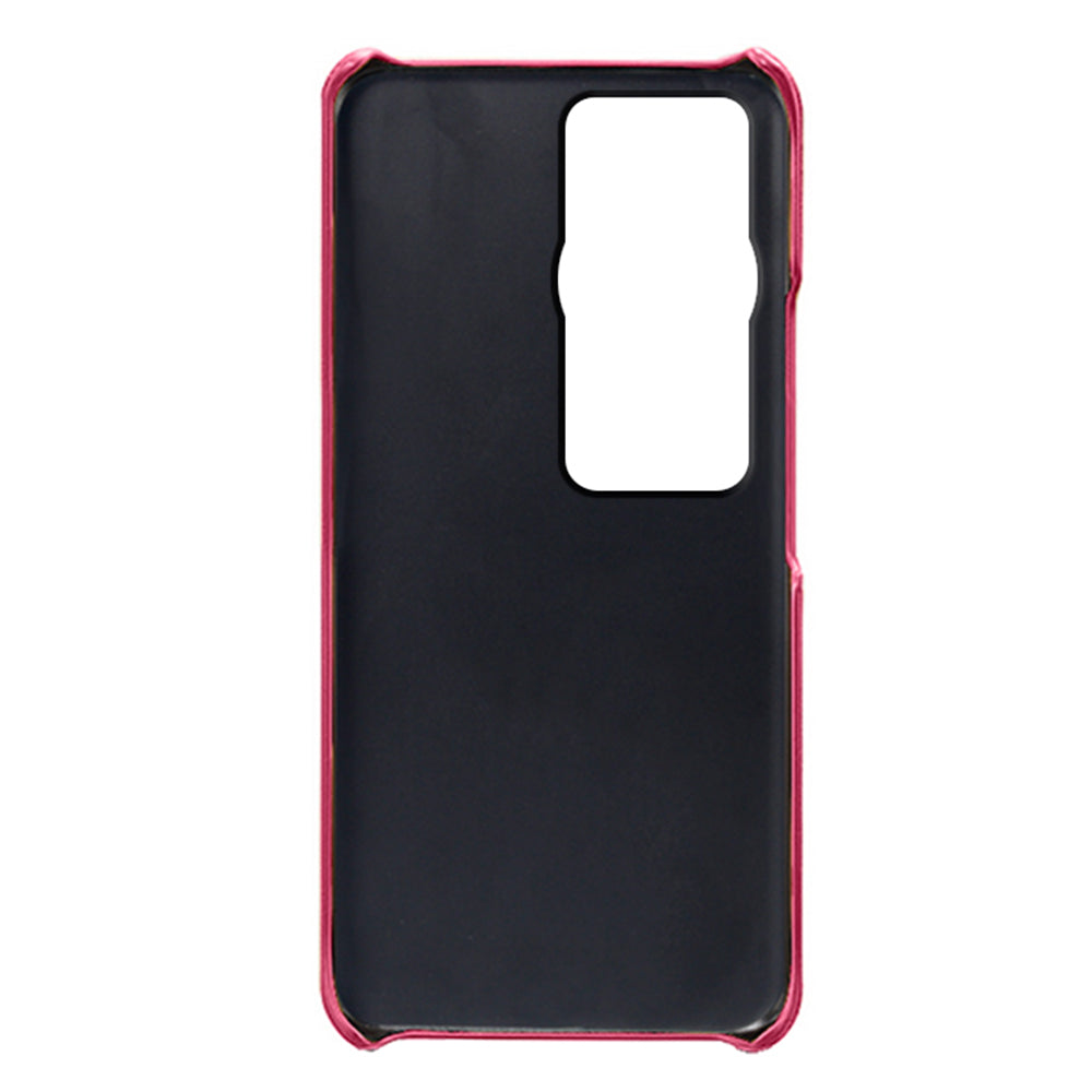 For Huawei P60 / P60 Pro Phone Case Dual Card Slots Shockproof PU Leather+PC Cover