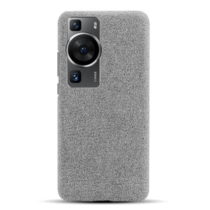 For Huawei P60 /  P60 Pro Solid Color Phone Case Hard PC + Cloth Shockproof Non-Slip Cover