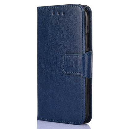 For vivo S16e 5G Textured PU Leather Protective Case Anti-Drop Wallet Phone Stand Shell