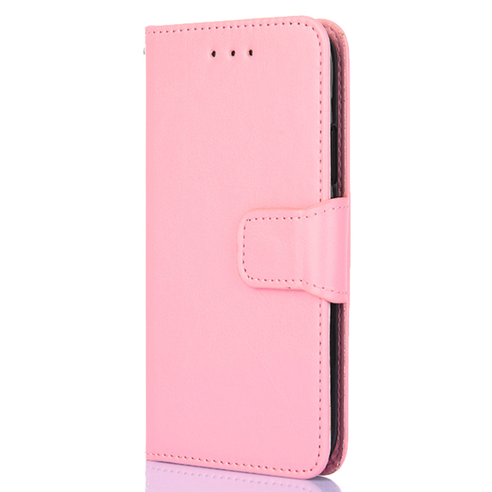 For vivo S16e 5G Textured PU Leather Protective Case Anti-Drop Wallet Phone Stand Shell