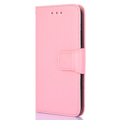 For vivo S16e 5G Textured PU Leather Protective Case Anti-Drop Wallet Phone Stand Shell