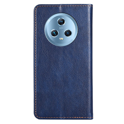 For Honor Magic5 PU Leather Phone Wallet Case Full Protection Phone Stand Cover