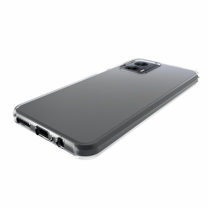 Mobile Phone Cover for Motorola Moto G53 5G Glossy Watermark-Free Transparent TPU Phone Case