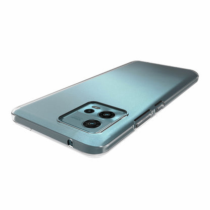 Mobile Phone Cover for Motorola Moto G72 4G Transparent Glossy Watermark-Free TPU Phone Case