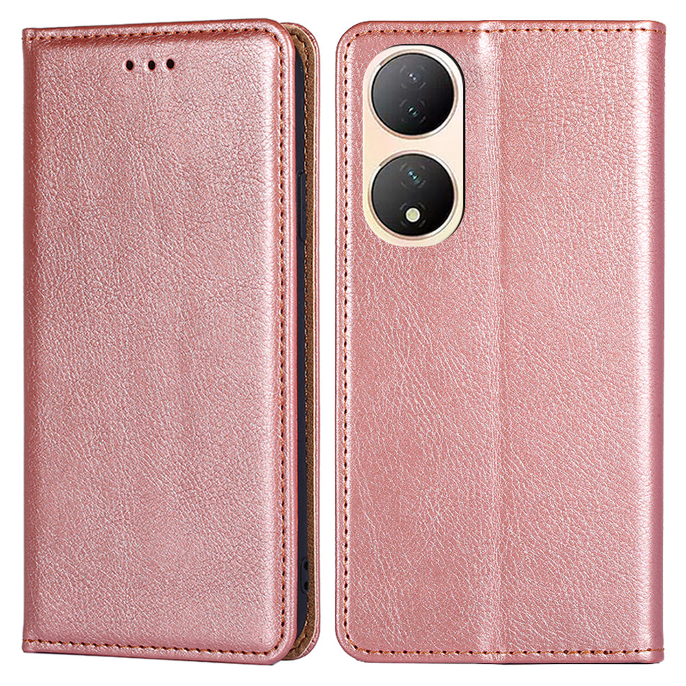 For vivo Y100 5G PU Leather Flip Wallet Case Stand Magnetic Protective Phone Cover