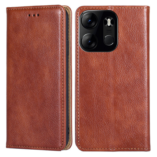 For Tecno Spark Go 2023 4G PU Leather Stand Wallet Case Stand Magnetic Shockproof Phone Cover