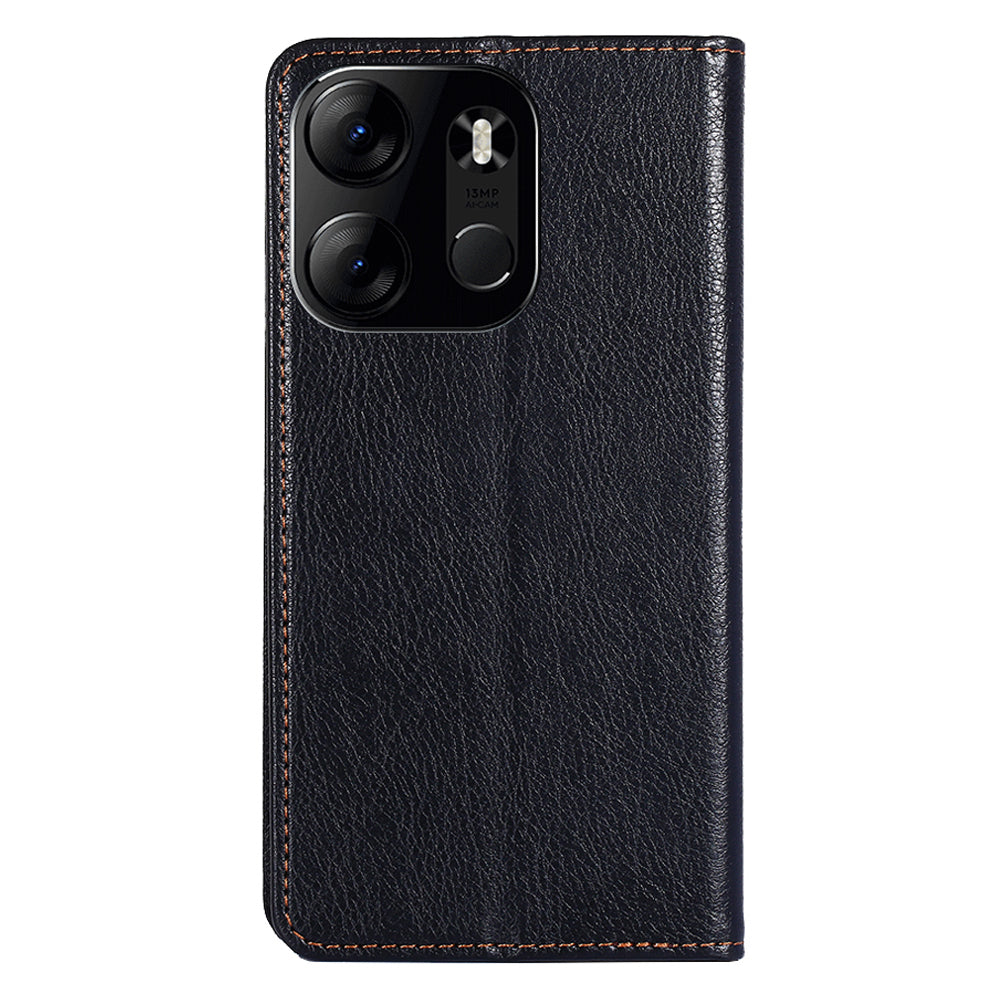 For Tecno Spark Go 2023 4G PU Leather Stand Wallet Case Stand Magnetic Shockproof Phone Cover