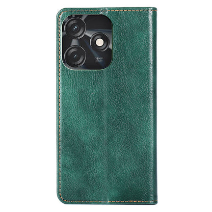 For Tecno Spark 10C 4G Leather Wallet Case Flip Stand Magnetic Closing Phone Cover
