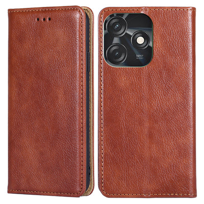 For Tecno Spark 10C 4G Leather Wallet Case Flip Stand Magnetic Closing Phone Cover
