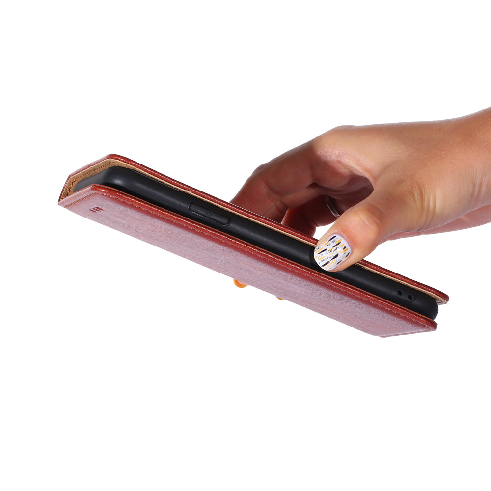 For Tecno Spark 10C 4G Leather Wallet Case Flip Stand Magnetic Closing Phone Cover