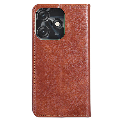 For Tecno Spark 10C 4G Leather Wallet Case Flip Stand Magnetic Closing Phone Cover