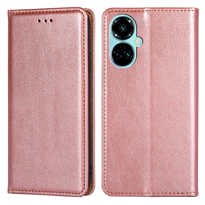 Leather Flip Case for Tecno Camon 19 4G / Camon 19 Pro 4G / 5G , Wallet Stand Magnetic Phone Cover