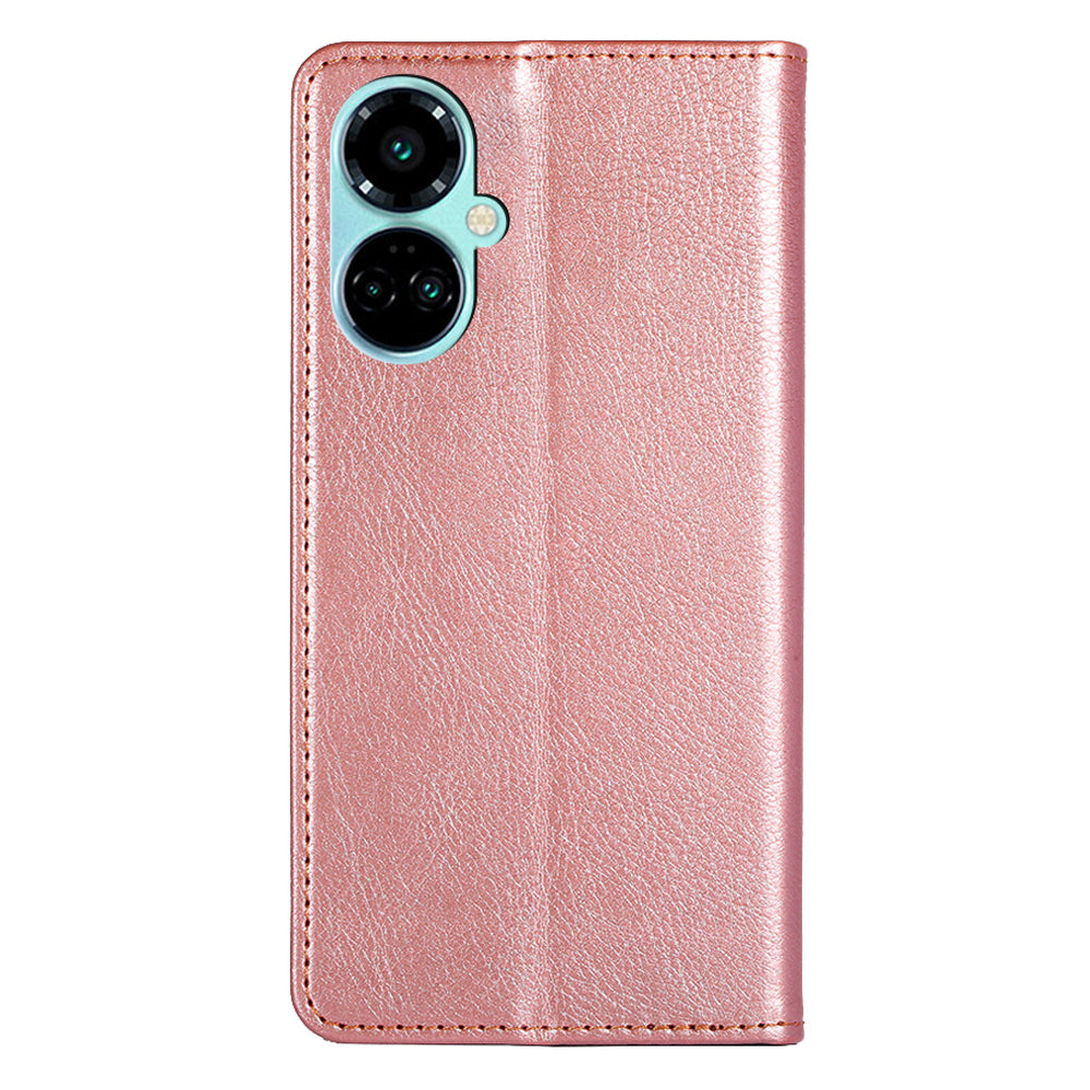 Leather Flip Case for Tecno Camon 19 4G / Camon 19 Pro 4G / 5G , Wallet Stand Magnetic Phone Cover