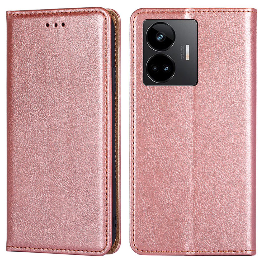 Leather Phone Case for Realme GT Neo 5 5G / GT Neo 5 240W 5G / GT3 5G , Stand Wallet Flip Cover
