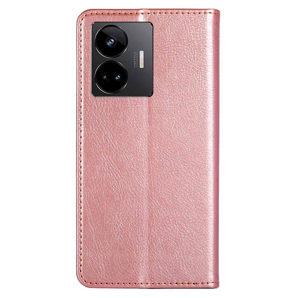 Leather Phone Case for Realme GT Neo 5 5G / GT Neo 5 240W 5G / GT3 5G , Stand Wallet Flip Cover