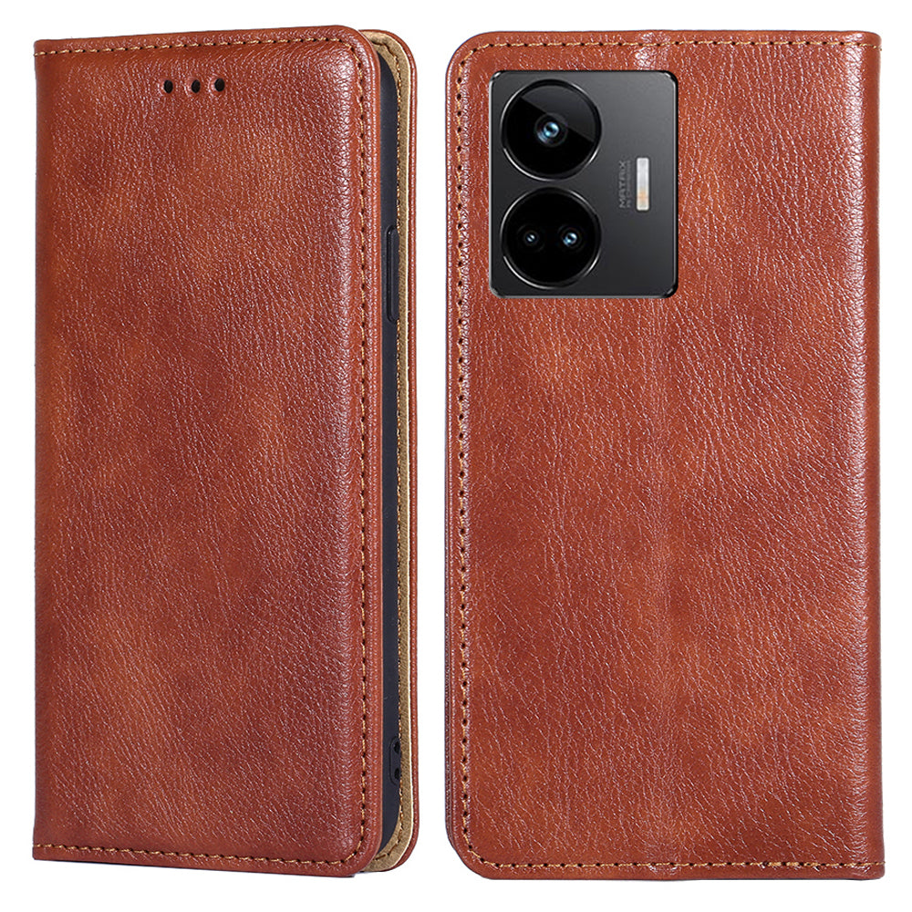 Leather Phone Case for Realme GT Neo 5 5G / GT Neo 5 240W 5G / GT3 5G , Stand Wallet Flip Cover
