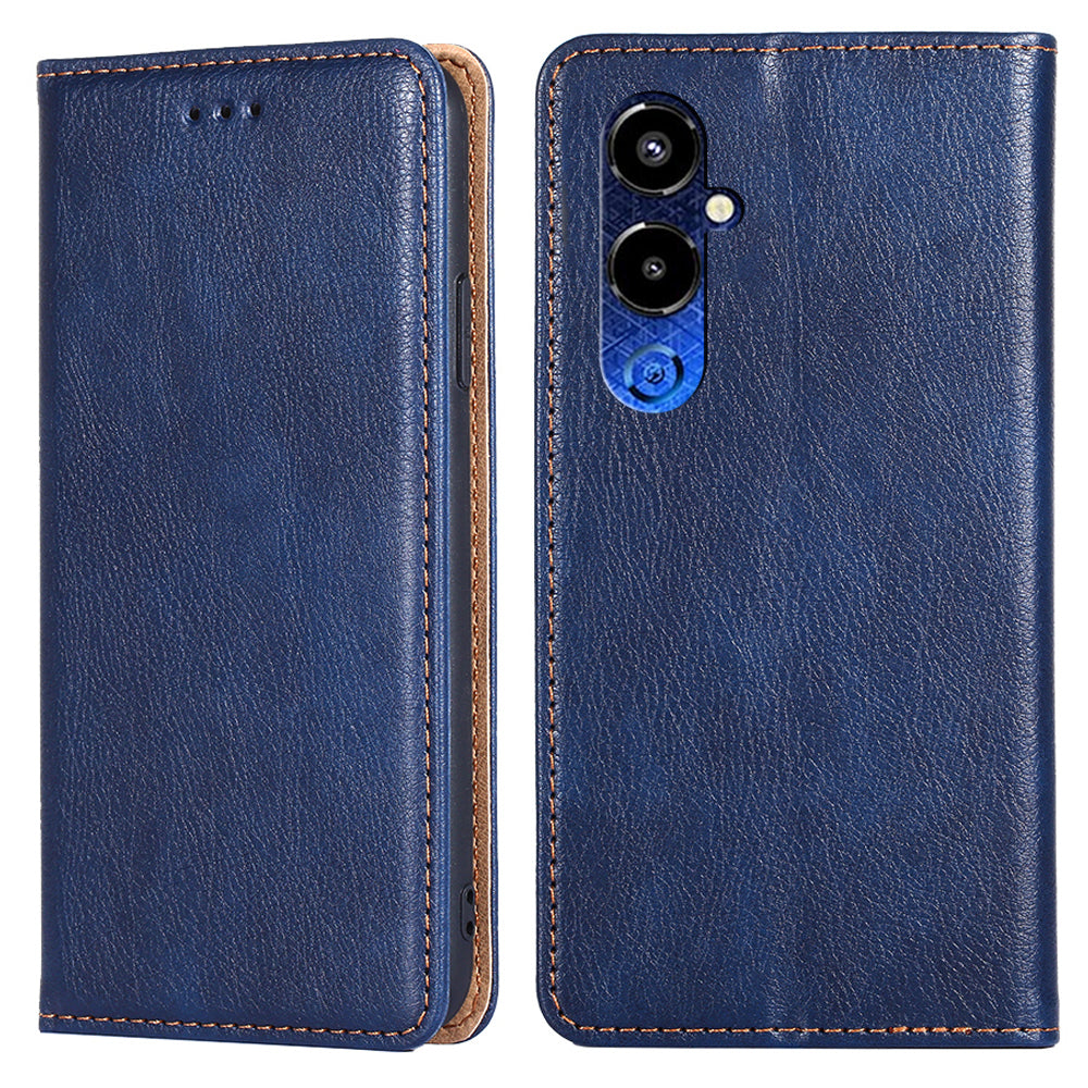For Tecno Pova 4 Pro 4G PU Leather Magnetic Wallet Case Stand Shockproof Protective Phone Cover