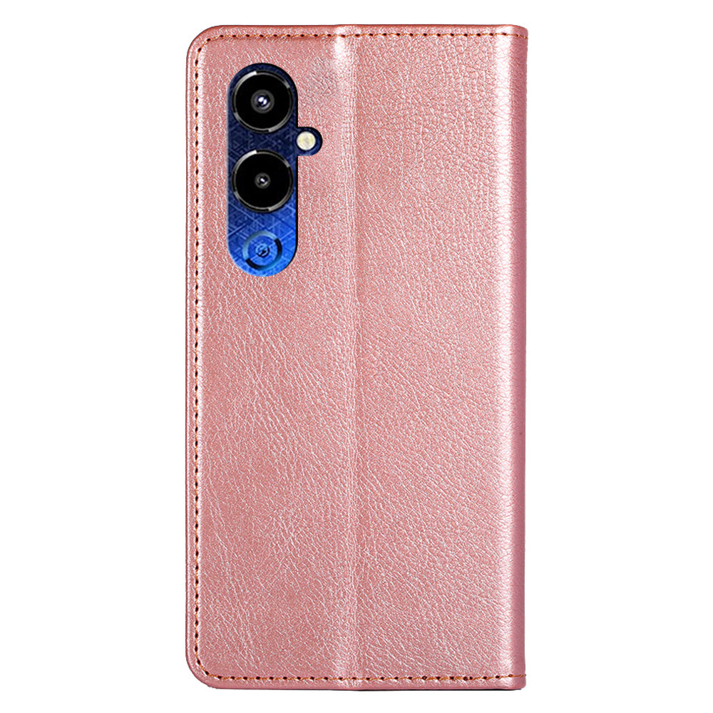 For Tecno Pova 4 Pro 4G PU Leather Magnetic Wallet Case Stand Shockproof Protective Phone Cover