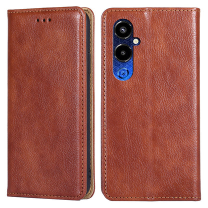 For Tecno Pova 4 Pro 4G PU Leather Magnetic Wallet Case Stand Shockproof Protective Phone Cover