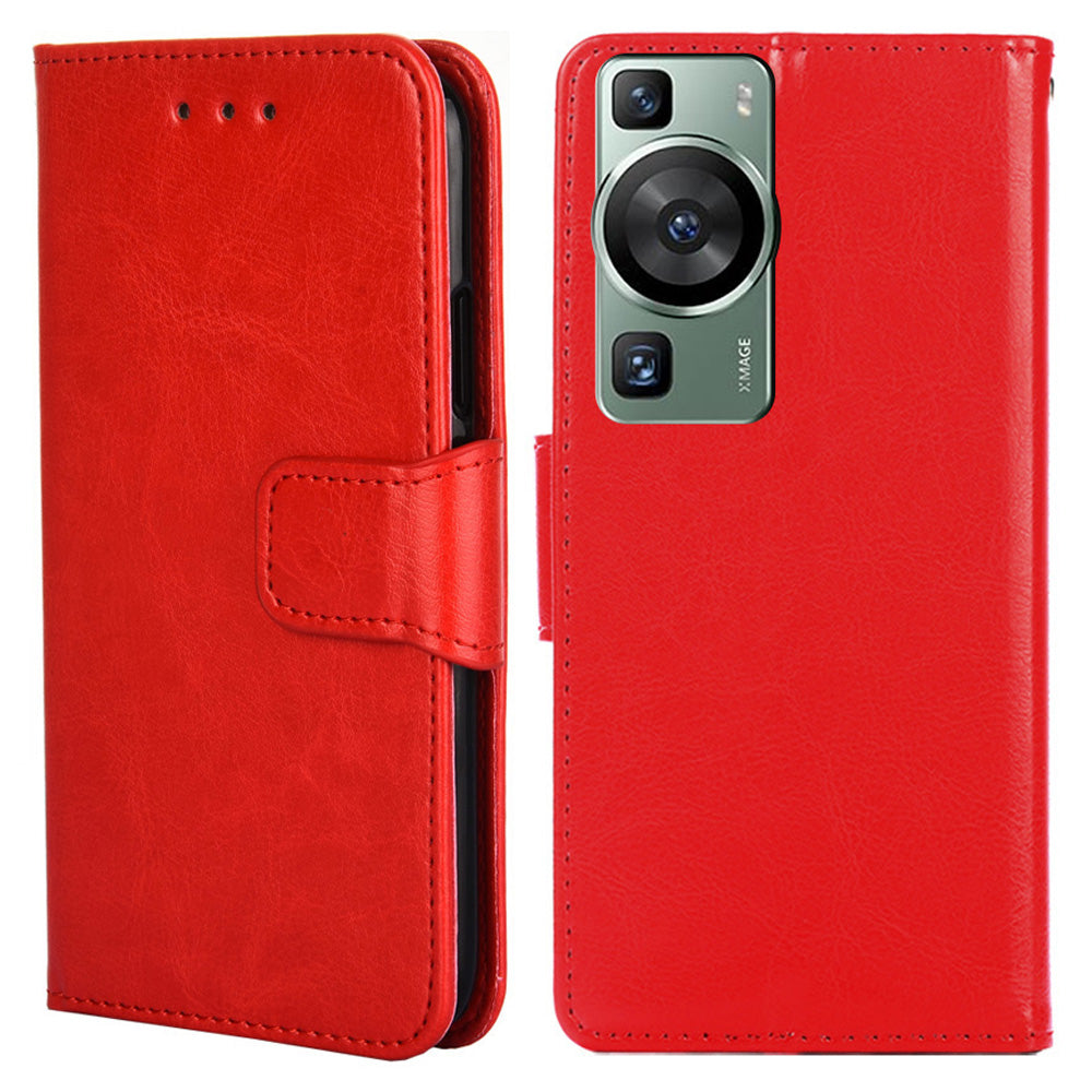 For Huawei P60 / P60 Pro Leather Wallet Phone Case Folding Stand Full Protection Cover
