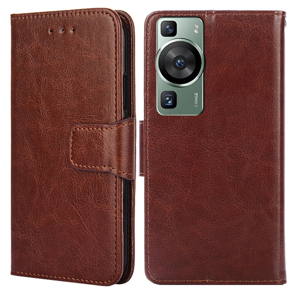 For Huawei P60 / P60 Pro Leather Wallet Phone Case Folding Stand Full Protection Cover