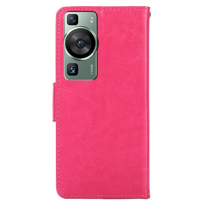 For Huawei P60 / P60 Pro Leather Wallet Phone Case Folding Stand Full Protection Cover