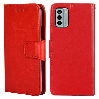 For Nokia G22 Leather Wallet Phone Case Folding Stand Anti-drop Cover