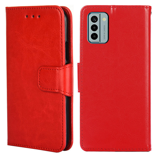 For Nokia G22 Leather Wallet Phone Case Folding Stand Anti-drop Cover