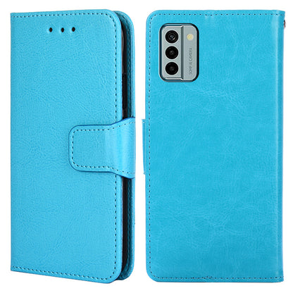 For Nokia G22 Leather Wallet Phone Case Folding Stand Anti-drop Cover