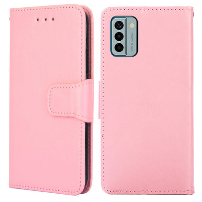 For Nokia G22 Leather Wallet Phone Case Folding Stand Anti-drop Cover