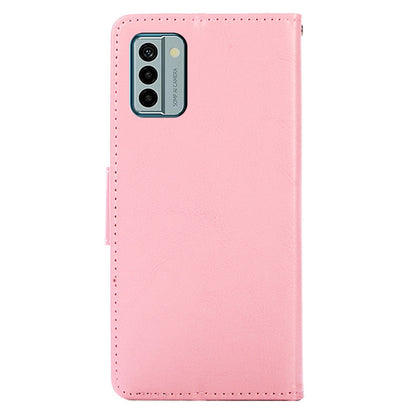 For Nokia G22 Leather Wallet Phone Case Folding Stand Anti-drop Cover